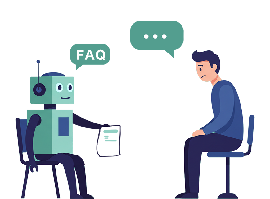 チャットボットの対応に不満 イメージ画像